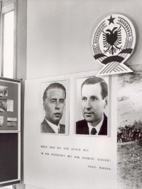 "Museum des antifaschistischen Freiheitskampfes der europäischen Völker" (1961), Abteilung: Albanien